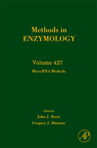 Cover of the book MicroRNA Methods