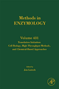 Cover of the book Translation Initiation: Cell Biology, High-throughput and Chemical-based Approaches