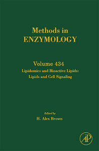 Cover of the book Lipidomics and Bioactive Lipids: Lipids and Cell Signaling