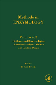 Cover of the book Lipidomics and Bioactive Lipids: Specialized Analytical Methods and Lipids in Disease