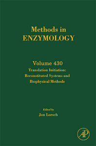 Cover of the book Translation Initiation: Reconstituted Systems and Biophysical Methods