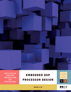 Cover of the book Embedded DSP Processor Design