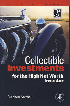 Couverture de l’ouvrage Collectible Investments for the High Net Worth Investor
