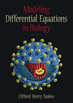 Couverture de l’ouvrage Modeling differential equations in biology