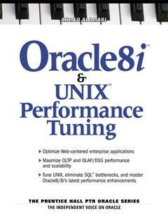 Cover of the book Oracle 8I and Unix performance tuning