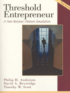 Couverture de l’ouvrage Threshold entrepreneur