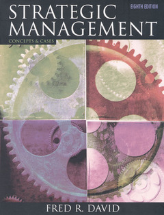 Couverture de l’ouvrage Strategic management (8° ed )