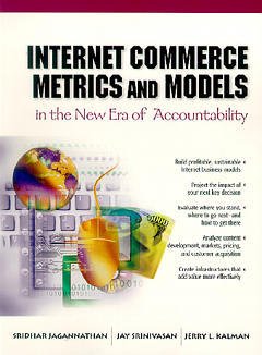 Couverture de l’ouvrage Internet commerce, metrics and models in the new era of accountability