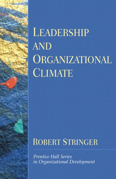 Couverture de l’ouvrage Leadership and organizational climate