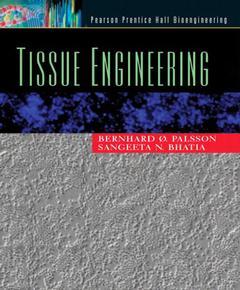 Couverture de l’ouvrage Tissue engineering