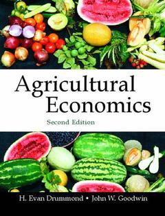 Couverture de l’ouvrage Agricultural economics,