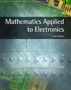 Couverture de l’ouvrage Mathematics applied to electronics, 