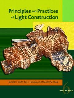 Couverture de l’ouvrage Principles and practices of light construction, 