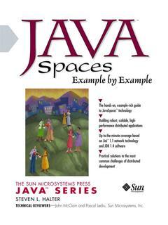 Couverture de l’ouvrage JavaSpaces example by example