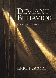 Cover of the book Deviant behavior, 6th ed.