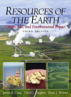 Couverture de l’ouvrage Resources of the earth (3° ed )