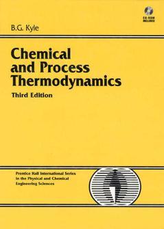Couverture de l’ouvrage Chemical and process thermodynamics (with CD ROM)