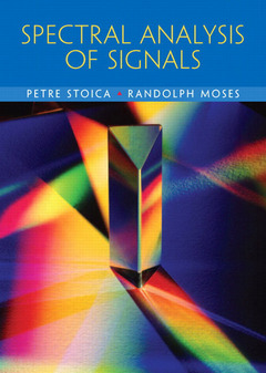 Couverture de l’ouvrage Spectral analysis of signals (POD)