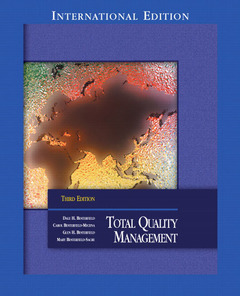 Couverture de l’ouvrage Total quality management