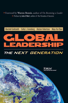 Cover of the book Global leadership