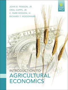 Couverture de l’ouvrage Introduction to agricultural economics 
