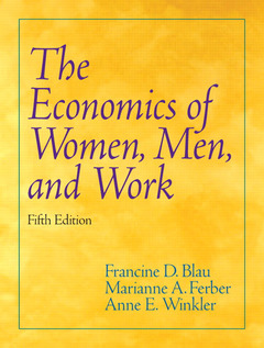 Couverture de l’ouvrage Economics of women, men, and work (5th ed )