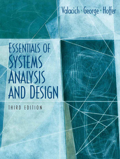 Couverture de l’ouvrage Essentials of system analysis and design
