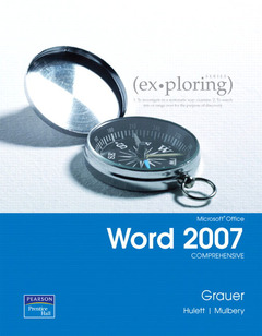 Couverture de l’ouvrage Exploring microsoft office word 2007, comprehensive