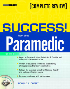 Couverture de l’ouvrage Success! for the paramedic (4th ed )