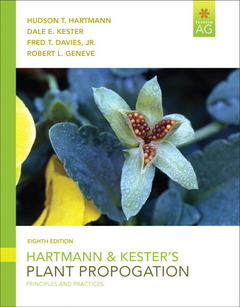 Couverture de l’ouvrage Hartmann & kester's plant propagation (8th ed )