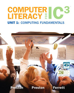 Couverture de l’ouvrage Computer literacy for IC3, Unit 1