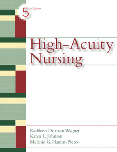 Couverture de l’ouvrage High acuity nursing