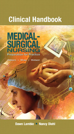 Couverture de l’ouvrage Clinical handbook for medical surgical nursing