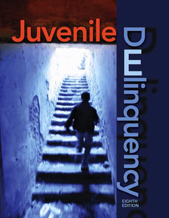 Cover of the book Juvenile delinquency (8th ed )