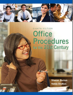 Cover of the book Office procedures for the 21st century & integrated office simulation (8th ed )