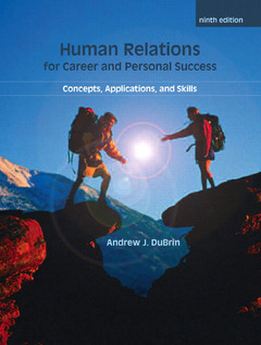 Cover of the book Human relations for career and personal success (9th ed )