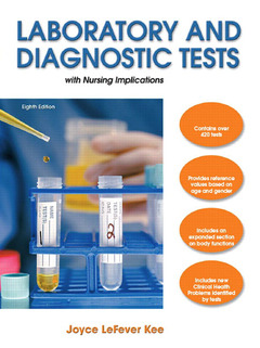 Couverture de l’ouvrage Laboratory and diagnostic tests (8th ed )