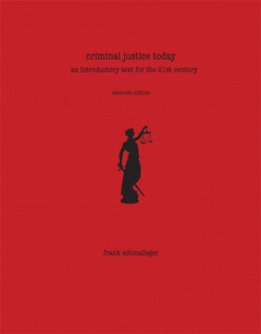 Couverture de l’ouvrage Criminal justice today (11st ed )