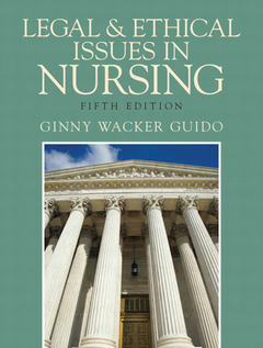 Couverture de l’ouvrage Legal and ethical issues in nursing