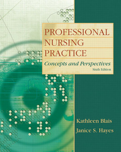 Couverture de l’ouvrage Professional nursing practice (6th ed )