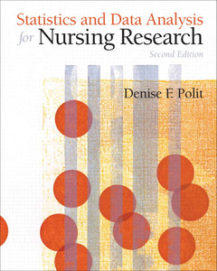 Couverture de l’ouvrage Statistics and data analysis for nursing research