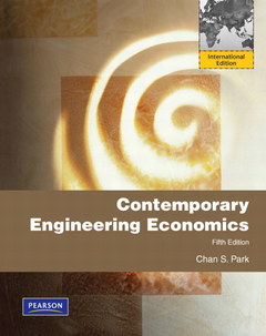 Couverture de l’ouvrage Contemporary engineering economics (5th ed )