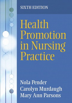 Couverture de l’ouvrage Health promotion in nursing practice (6th ed )