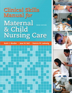 Couverture de l’ouvrage Skills manual for maternal and child nursing care (3rd ed )