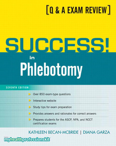 Couverture de l’ouvrage Success! in phlebotomy (7th ed )