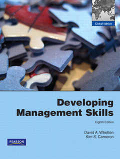 Cover of the book Developing management skills (8th ed )