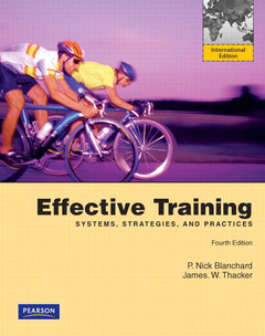 Couverture de l’ouvrage Effective training
