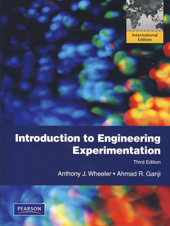 Couverture de l’ouvrage Introduction to engineering experimentation PIE
