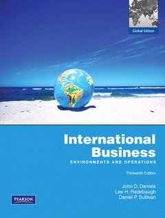 Couverture de l’ouvrage International business (13rd ed )