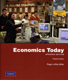 Couverture de l’ouvrage Economics today, update edition (15th ed )
